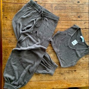 FREE PEOPLE 2 piece sweater set NWT. Cardigan not included.